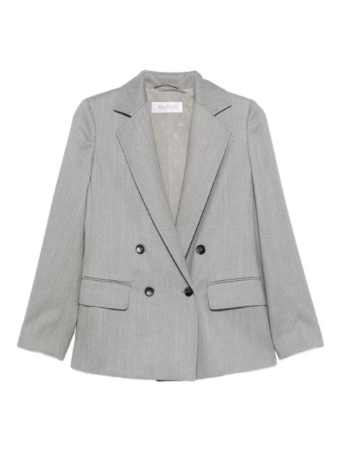 double-breasted blazer