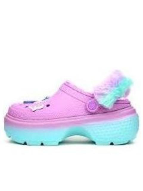 (WMNS) Crocs x Aespa Clogs 'Lilac Blue' 208688-90H