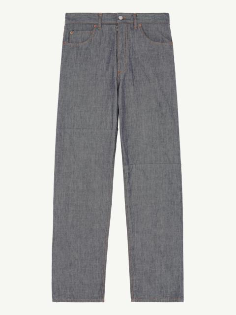 Denim trousers