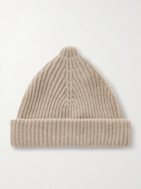 Juniper Ribbed Cashmere Beanie