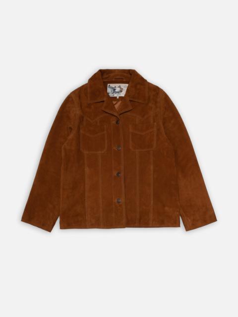 Peggy Suede Jacket Cognac
