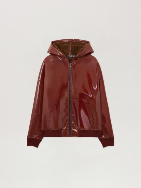 Curved Logo Vinyl Bomber