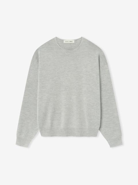 Merino Long Sleeve Crewneck Sweater