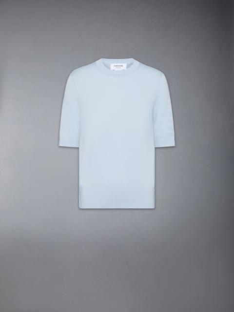 JERSEY STITCH POINTELLE 4-BAR TEE