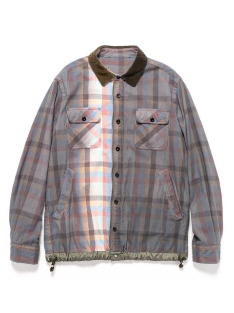 OVERDYE PLAID SHIRT MULTI