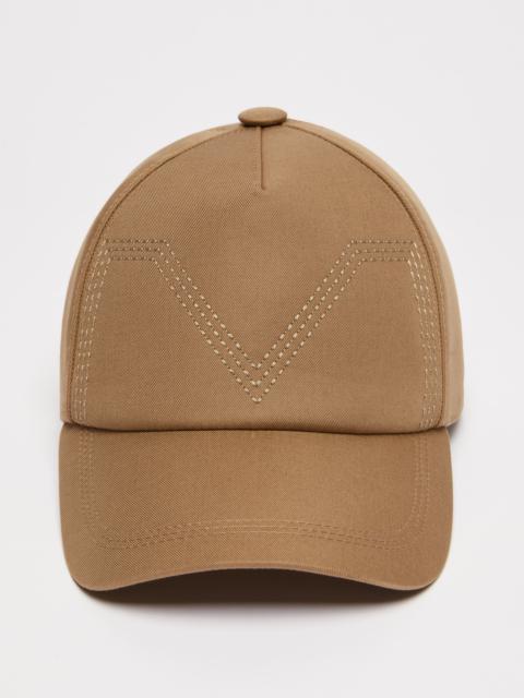 ARRIGO Gabardine water-repellent baseball cap