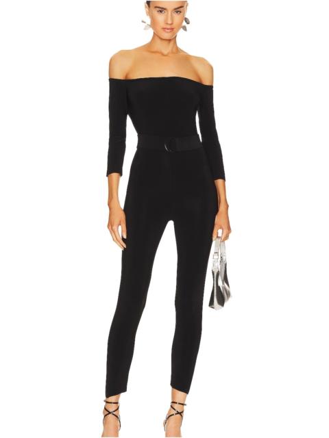 Off Shoulder Catsuit