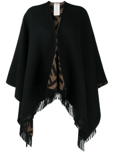 Fendi Monogram Pattern Cape