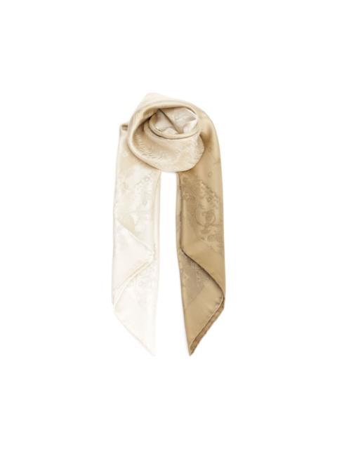 Palazzo Jacquard Silk Scarf