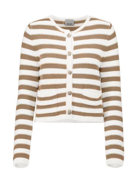 CREWNECK BUTTON-UP CARDIGAN