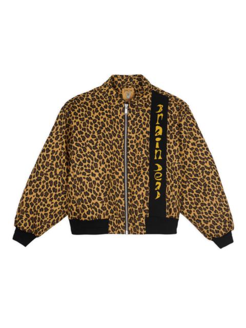 Twill Flight Jacket - Leopard