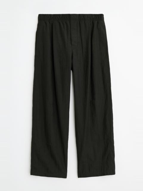 Leisure Trouser Soot Black Techflax