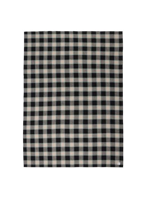 BLANKET CHECK BLACK