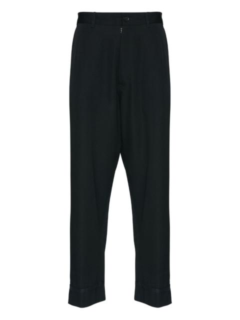tailored high-waisted trousers