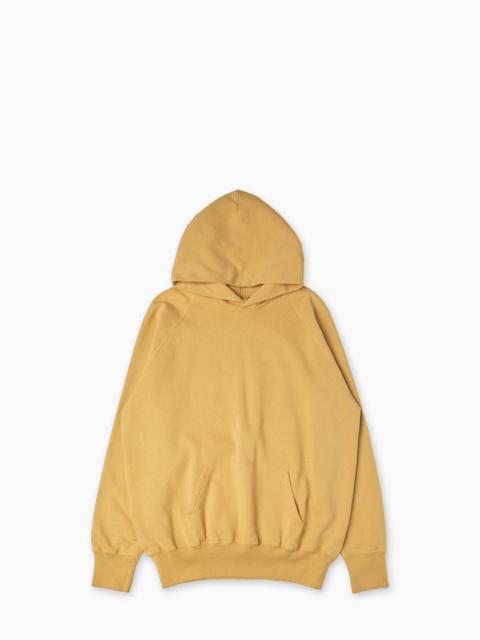 WAREHOUSE & CO. LOT 462 PLAIN HOODED SWEATSHIRT MUSTARD