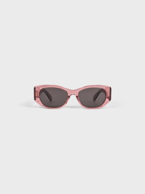 Rectangular S329 sunglasses in Acetate