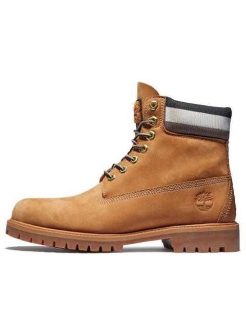 Timberland Heritage 6 Inch Waterproof Boot 'Wheat Nubuck with Black' A2GYX231