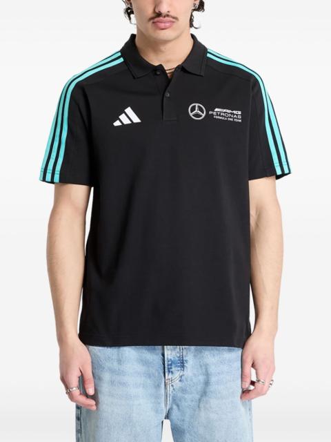x Mercedes - AMG Petronas Formula One Team DNA 3-Stripes logo polo shirt