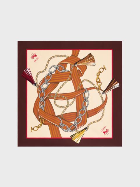 square IN silk twill