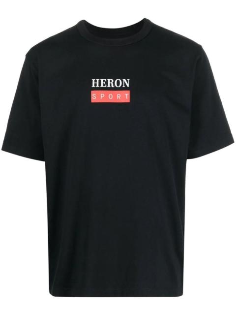 HERON PRESTON Heron Sport S/S T-shirt Black/Red