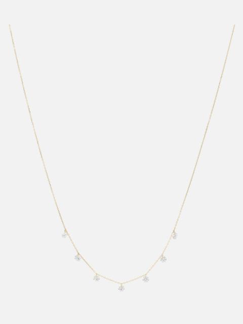Danaé 18kt gold necklace with diamonds