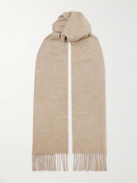 Fringed Cashmere Scarf