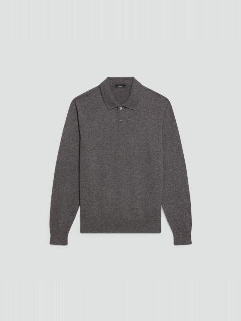 Goris Long-Sleeve Polo Shirt in Cashmere