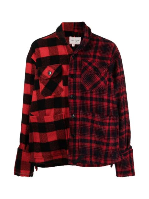 CHECKED SHIRT JACKET