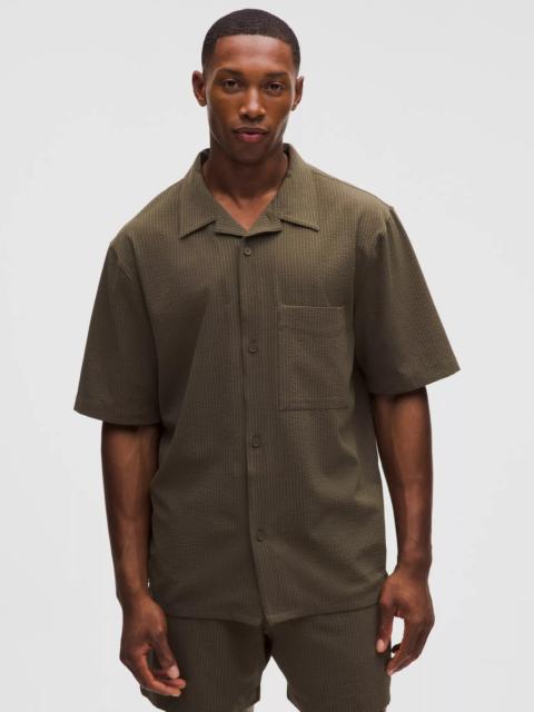 Airing Easy Camp-Collar Shirt *Textured