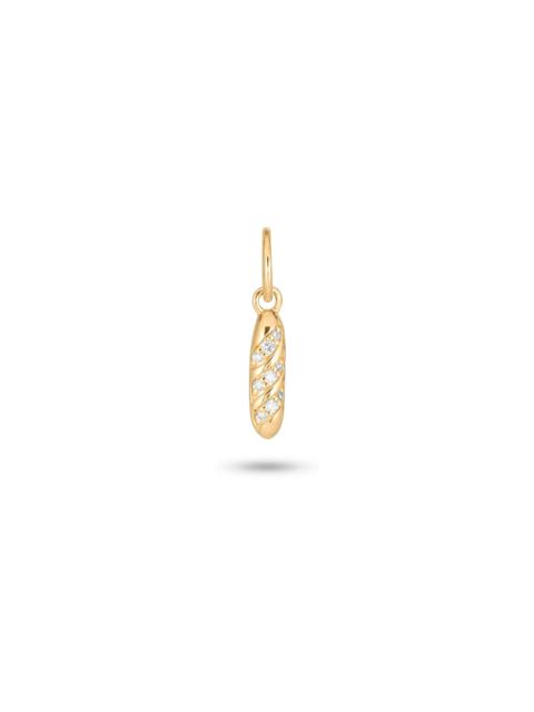 Diamond Baguette Charm