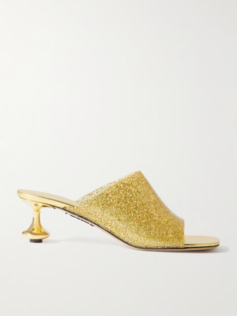 + Paula's Ibiza Toy Glittered Pvc Mules