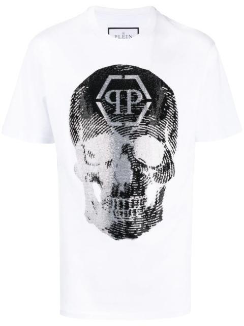 SS skull print T-shirt
