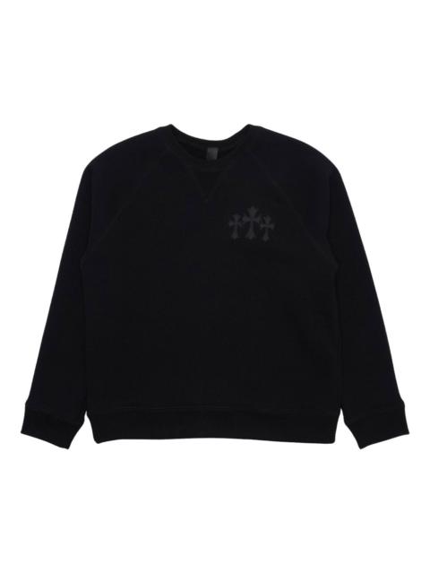 crew-neck cotton sweatshirt