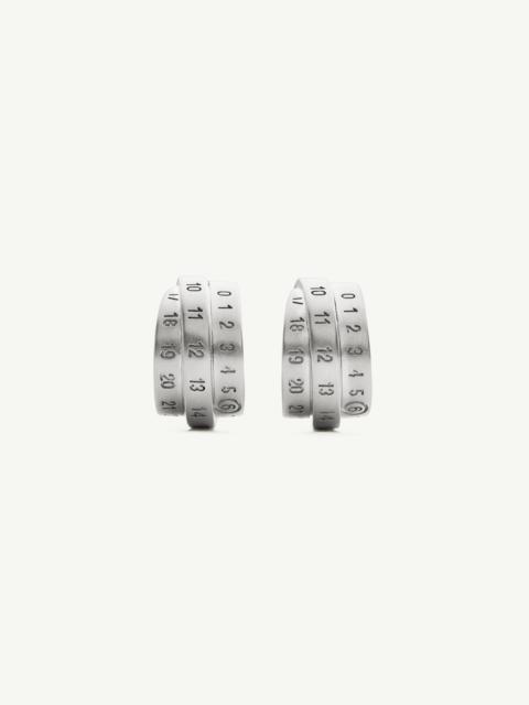 Numeric earrings