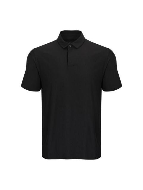 Under Armour Luxe Polo Shirt 'Black' 1377362-001