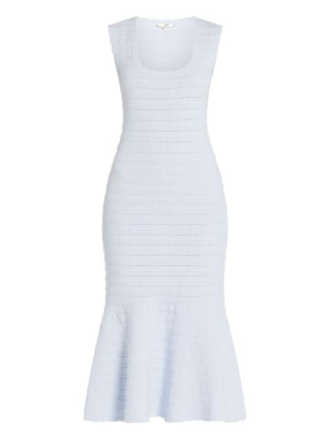 Leigh knitted midi dress