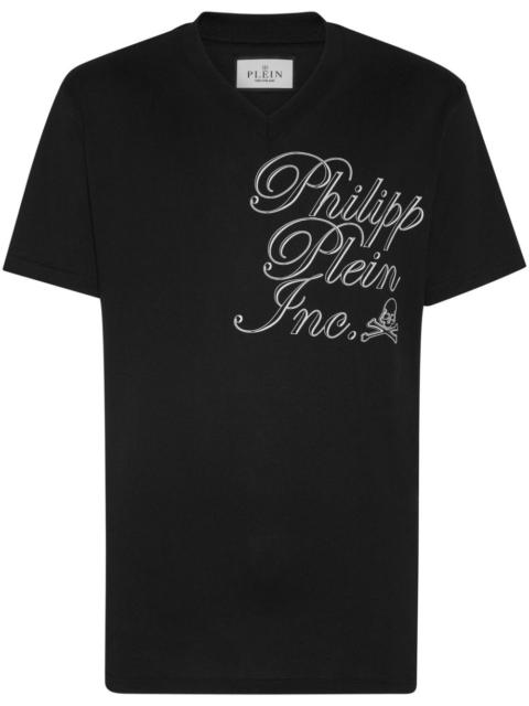 logo-print cotton T-shirt