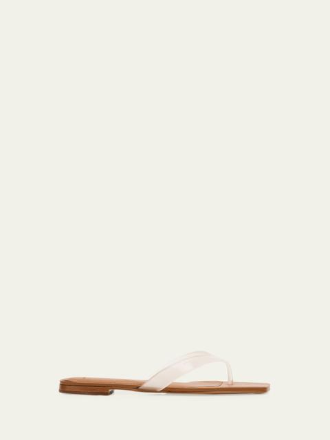 San Juan Jelly Flat Thong Sandals