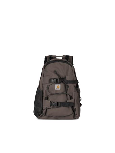 Kickflip buckle-strap backpack