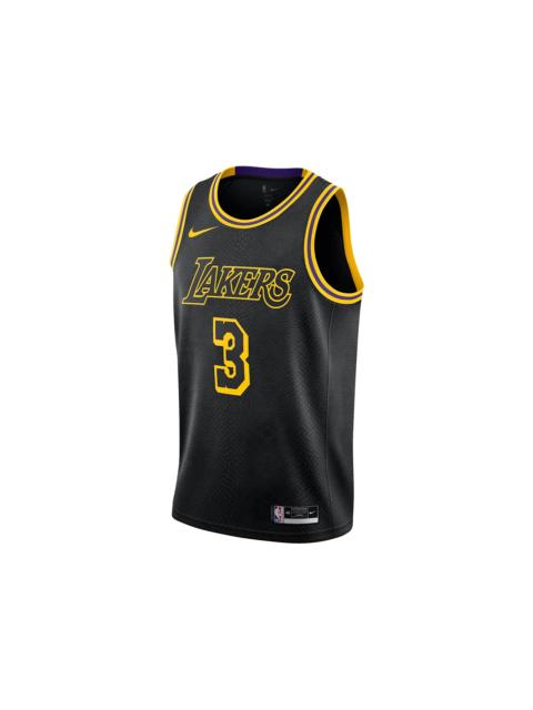 Nike NBA Lakers Anthony Davis Swingman Jersey Black