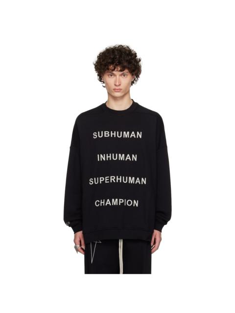 Black Champion Edition Jumbo Sweatshirt