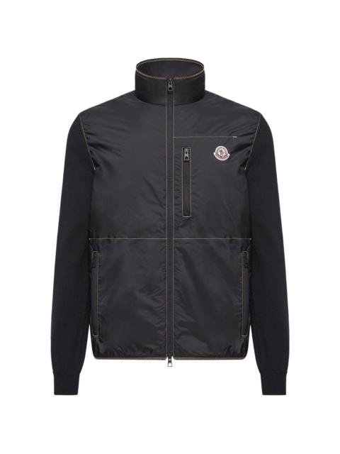 zip mock-neck jacket