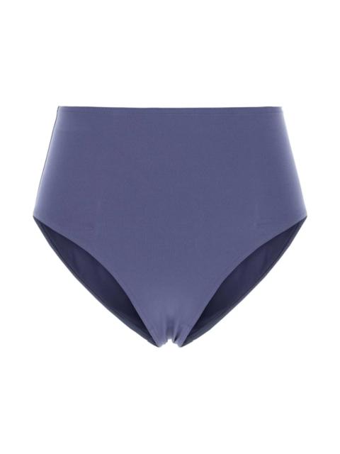 Blue Stretch Nylon Remember Bikini Bottom