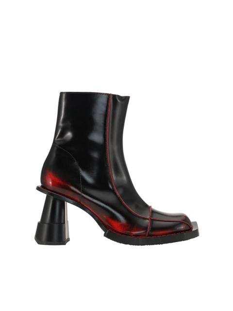 ELLE DRIVER HEEL - RED BRUSH OFF