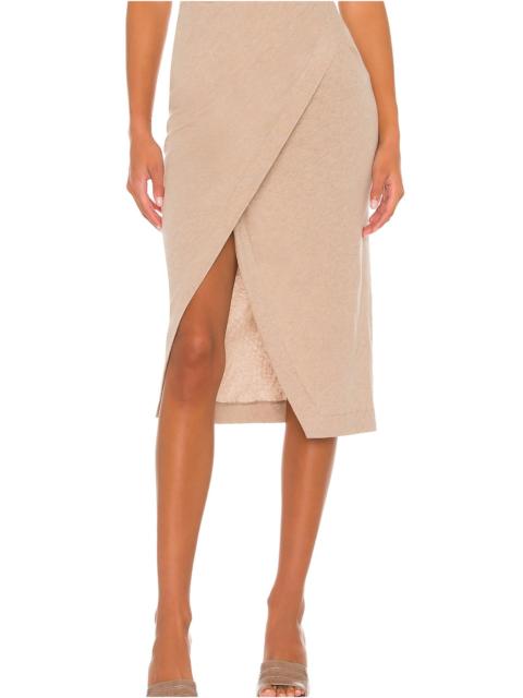 Cashmere Midi Skirt