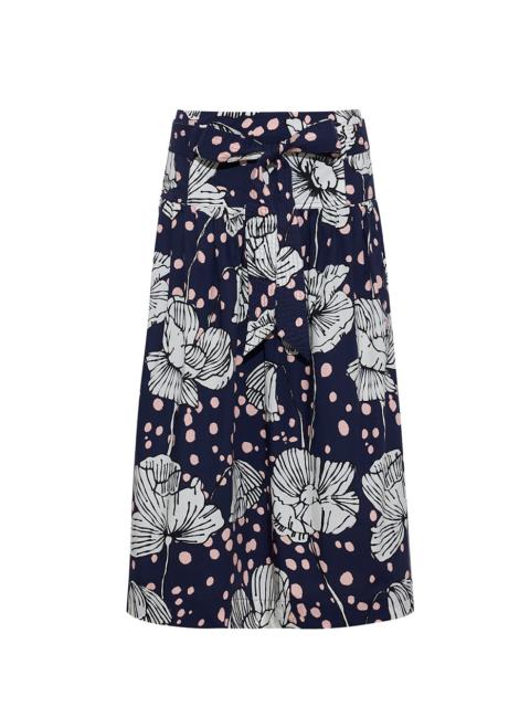 Jiya Skirt
A Soft Sweep of Tiers, Cinched with a Sash