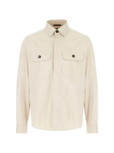 pocket-details shirt jacket