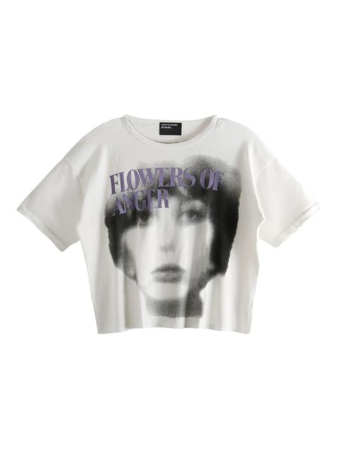face-print short-sleeve T-shirt