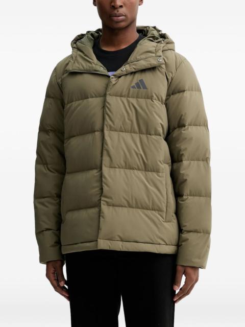hooded padded jacket