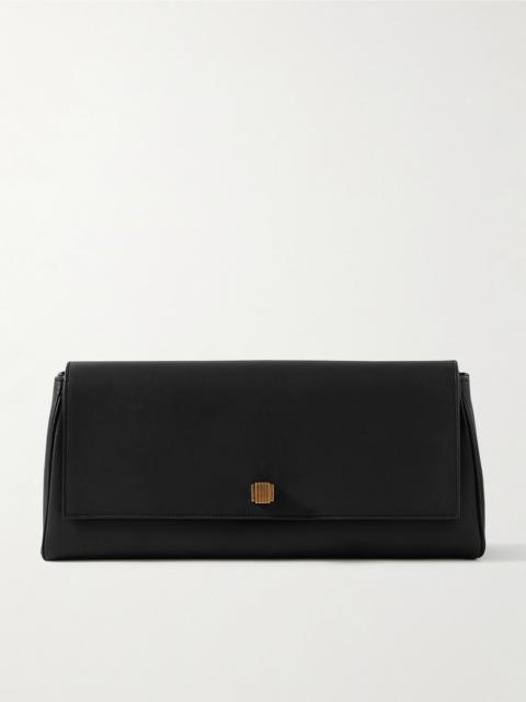 Audrey leather clutch Black